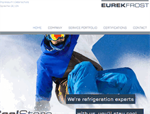 Tablet Screenshot of eurekfrost.de